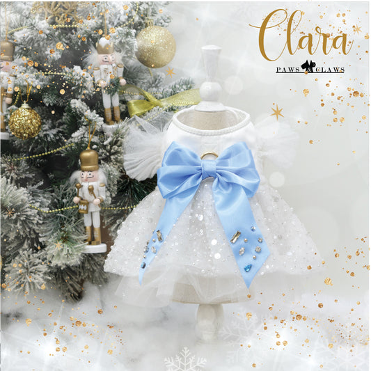Clara Dress Harness - Blue