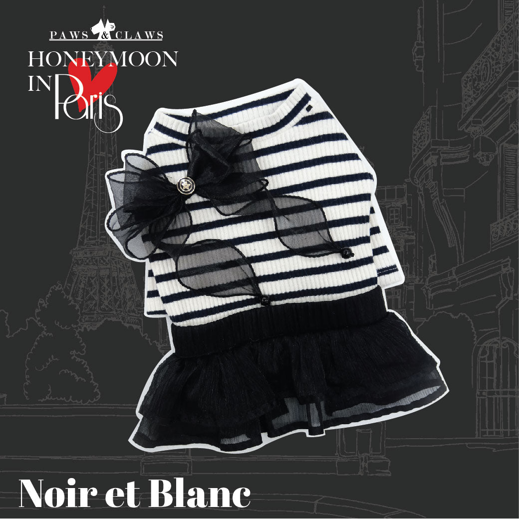 Noir et Blanc Dress