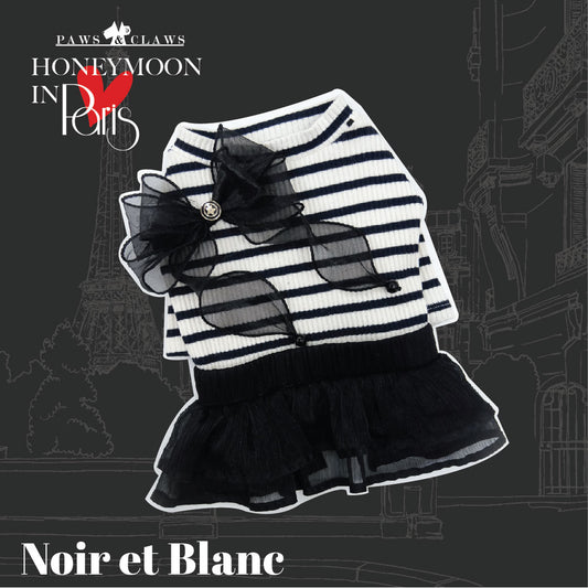 Noir et Blanc Dress