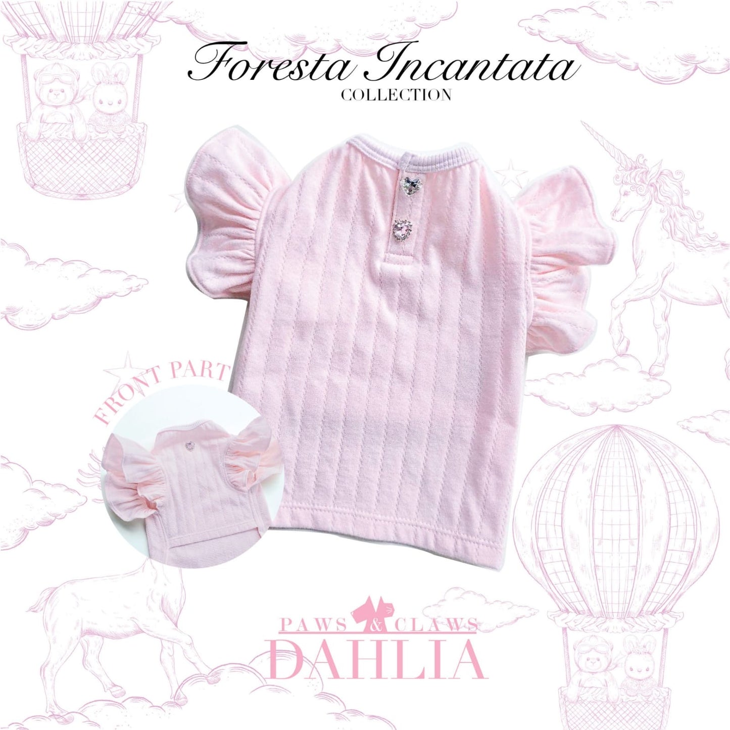 Dahlia Jewel Tee - Pink